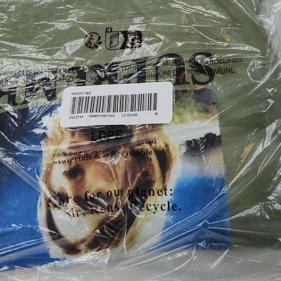 Supreme Kurt Cobain Nirvana Tee T-shirt SS23 Light Olive Green Medium - Picture 3 of 3